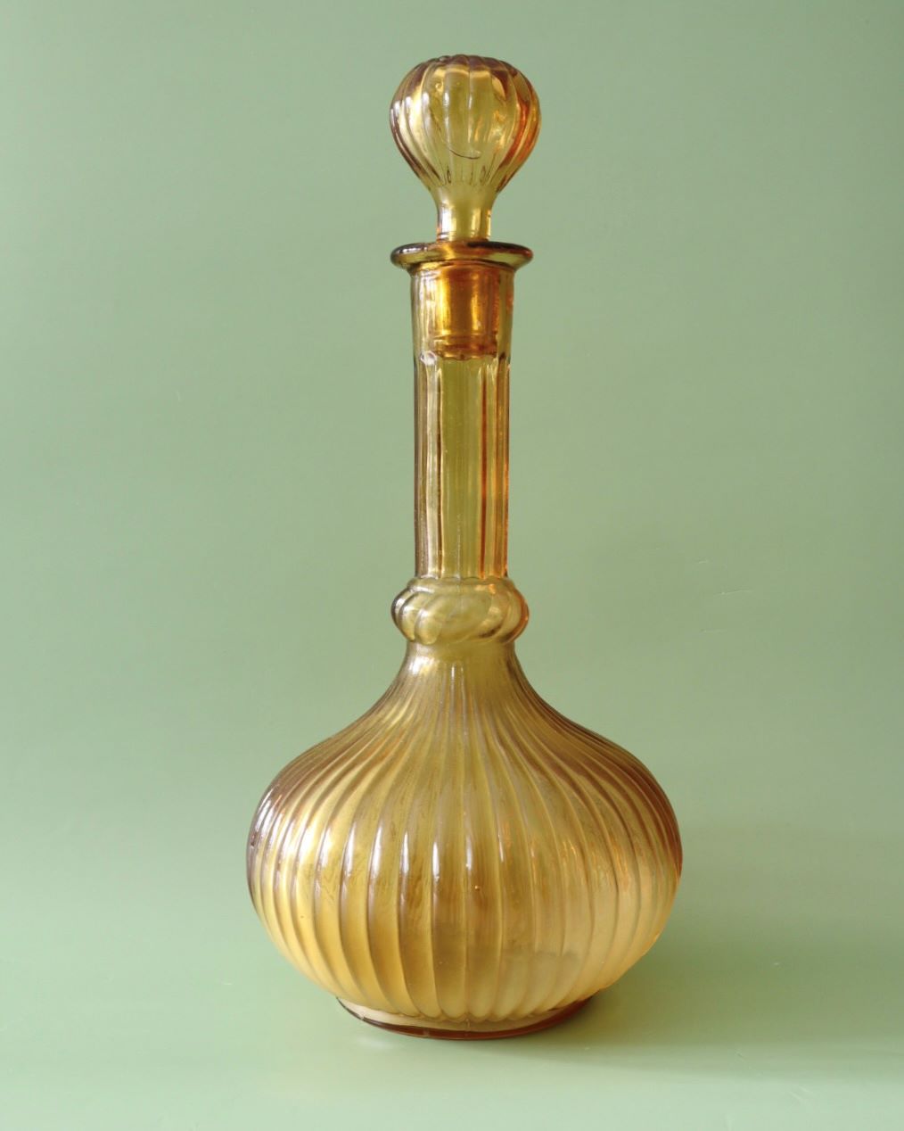 Empoli Genie Hot Air Balloon carafe, yellow brown