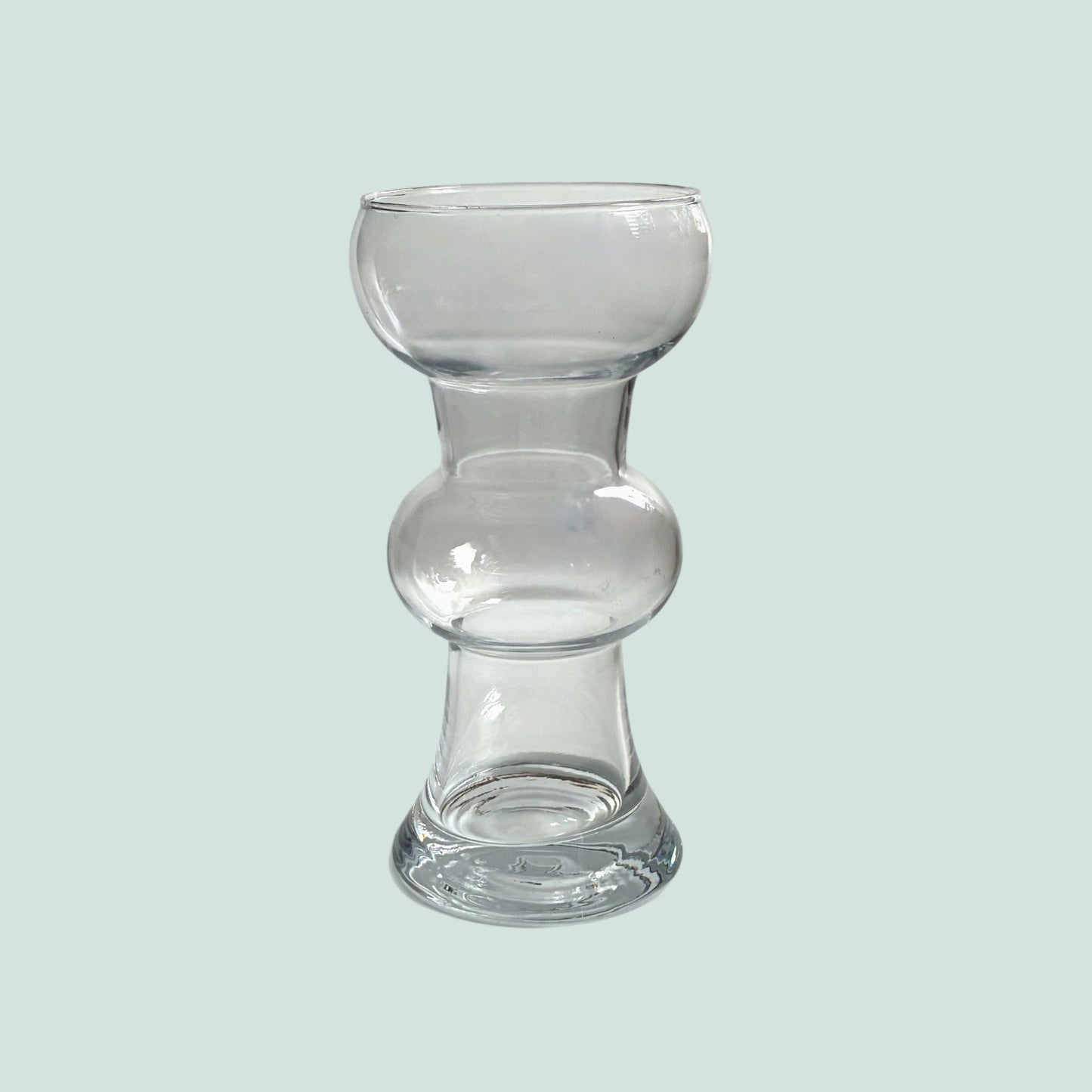 Riihimaen-lasi-kielo-lasimaljakko-kirkas