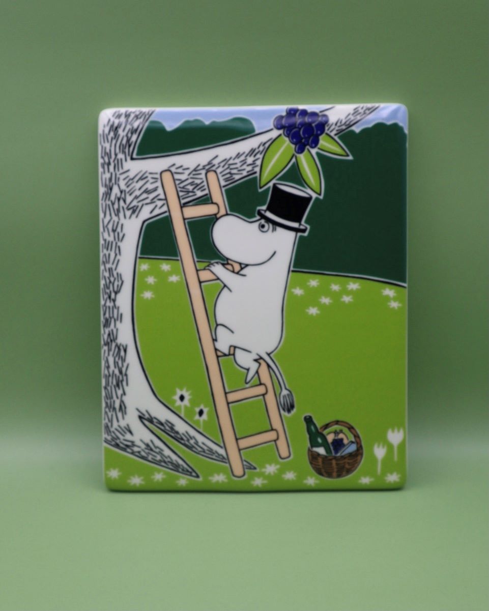 muumi koristepuu seinalaatta muumipappa