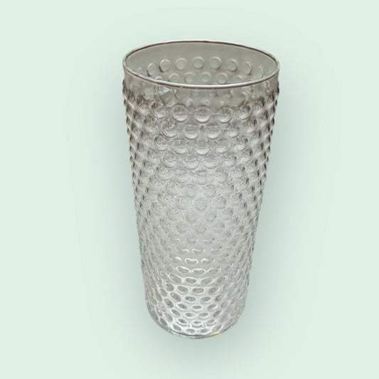 Nuutajarven-lasi-nappyla-maljakko-kirkas