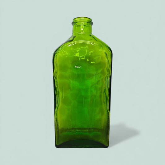 riihimäen-lasi-lankkupullo-vihrea