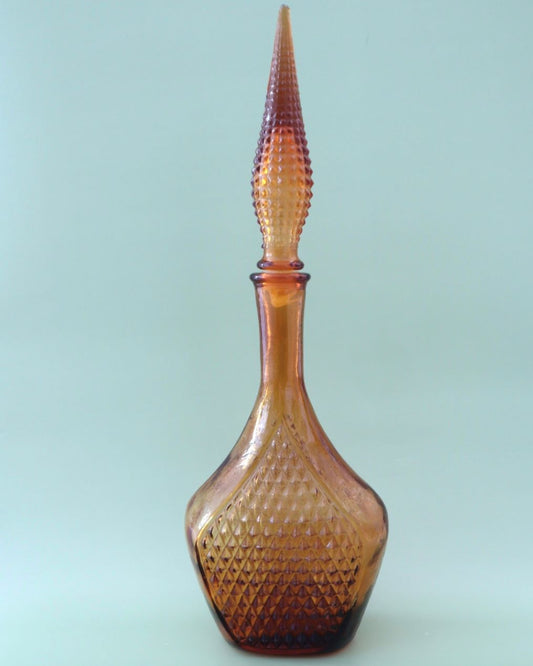 Empoli Genie lasipullo, ruskea