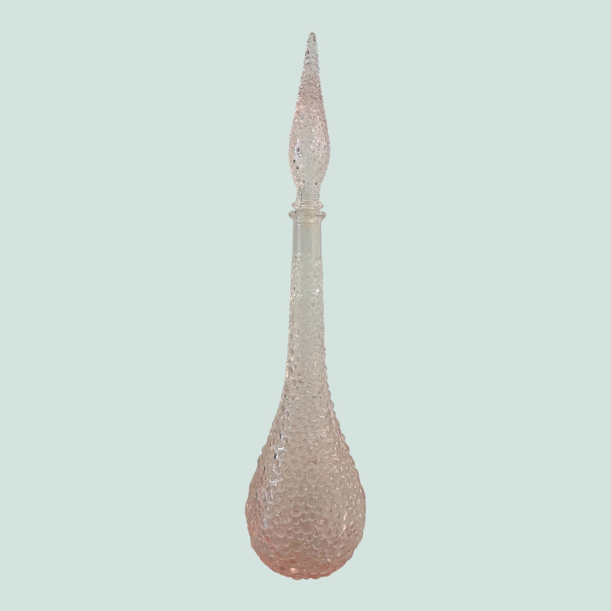 Empoli-hobnail-genie-bottle-pink
