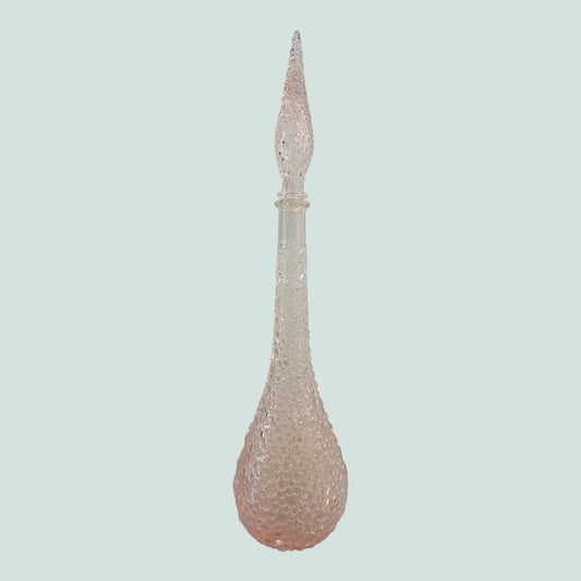 Empoli-hobnail-genie-bottle-pink