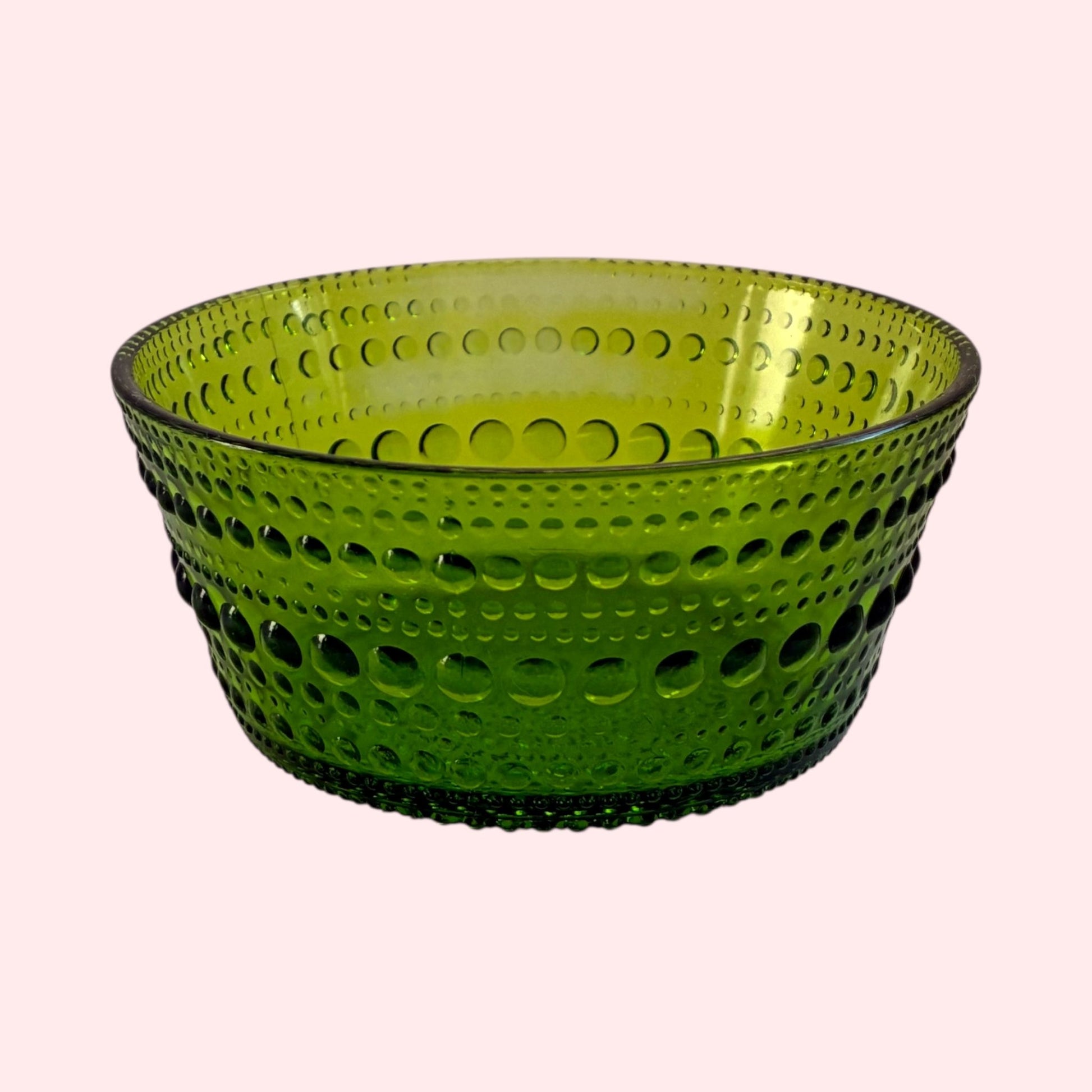 Iittala-kastehelmi-jalkiruokakulho-vihrea