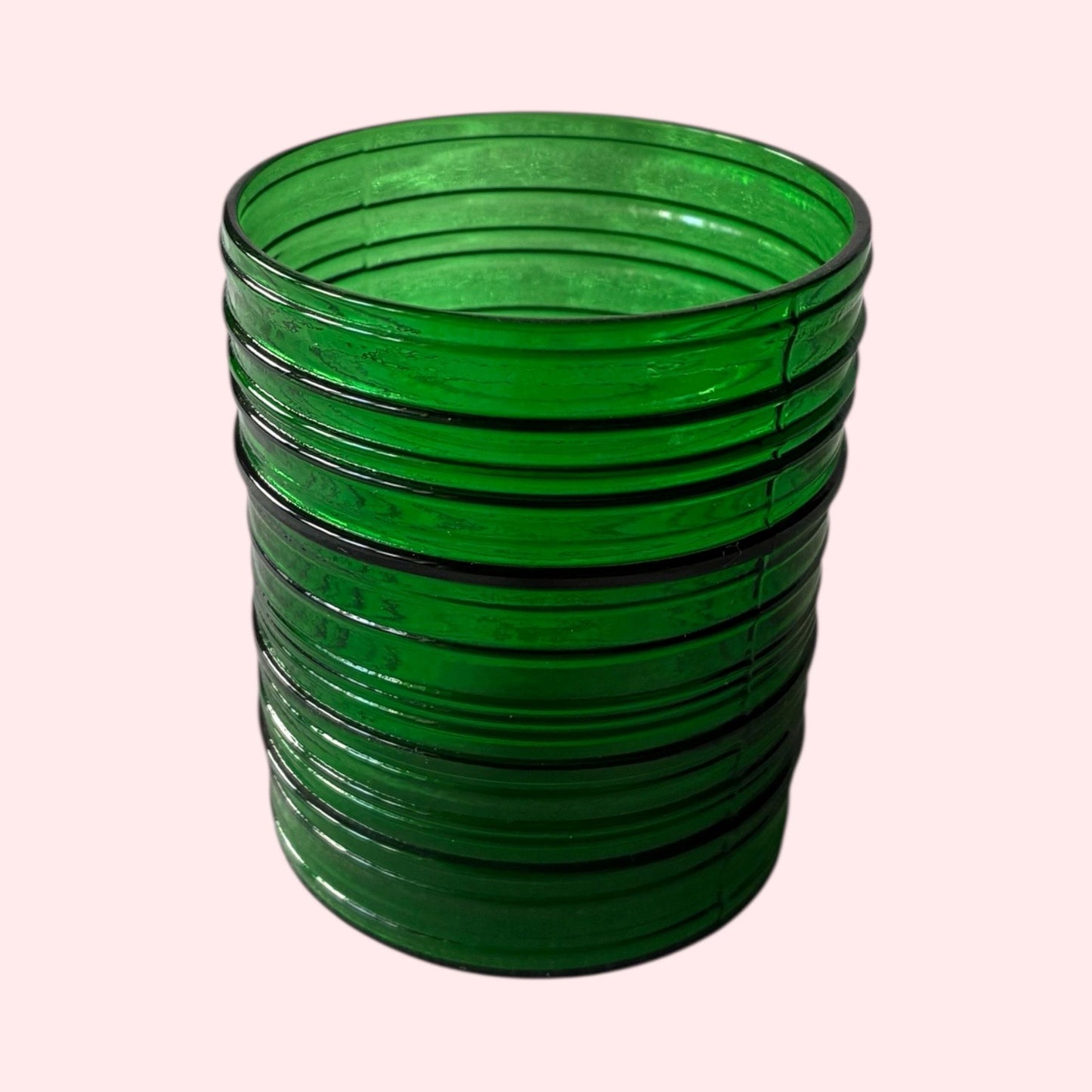 Nuutajarven-lasi-rustica-juomalasi-vihrea