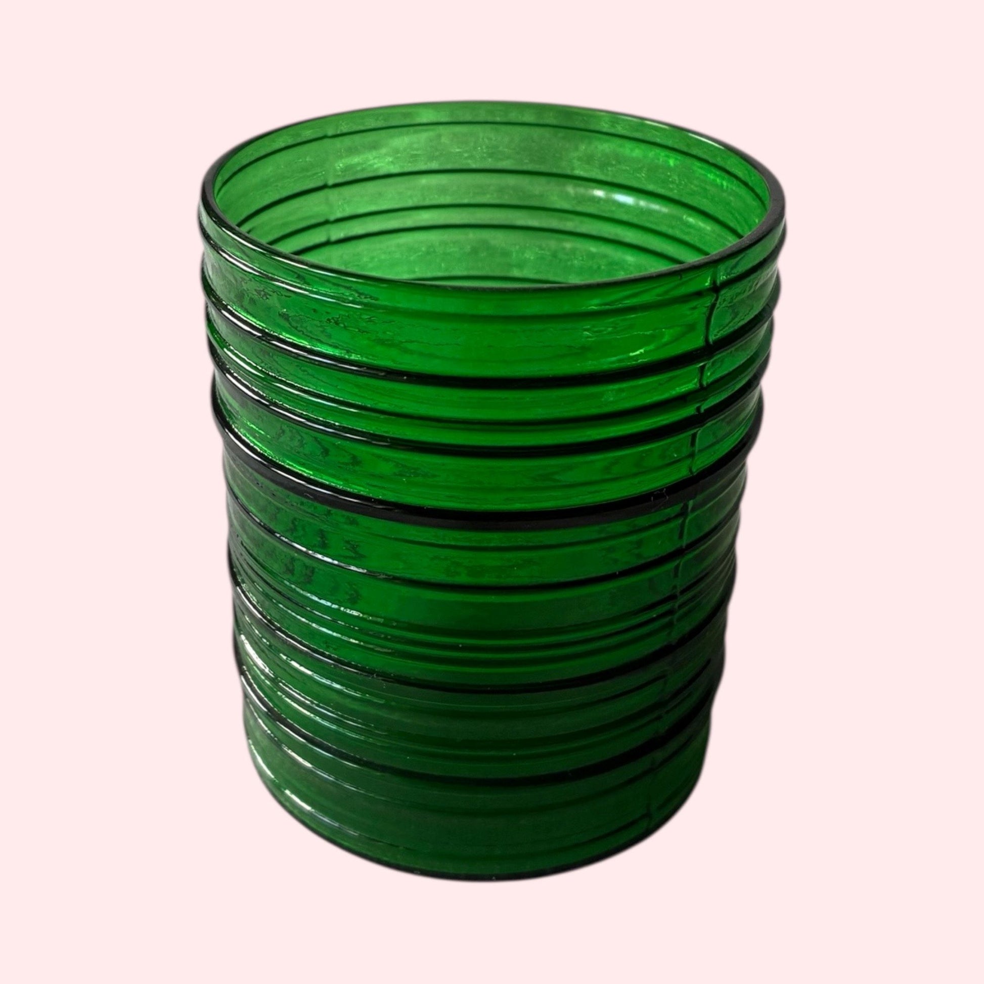 Nuutajarven-lasi-rustica-juomalasi-vihrea