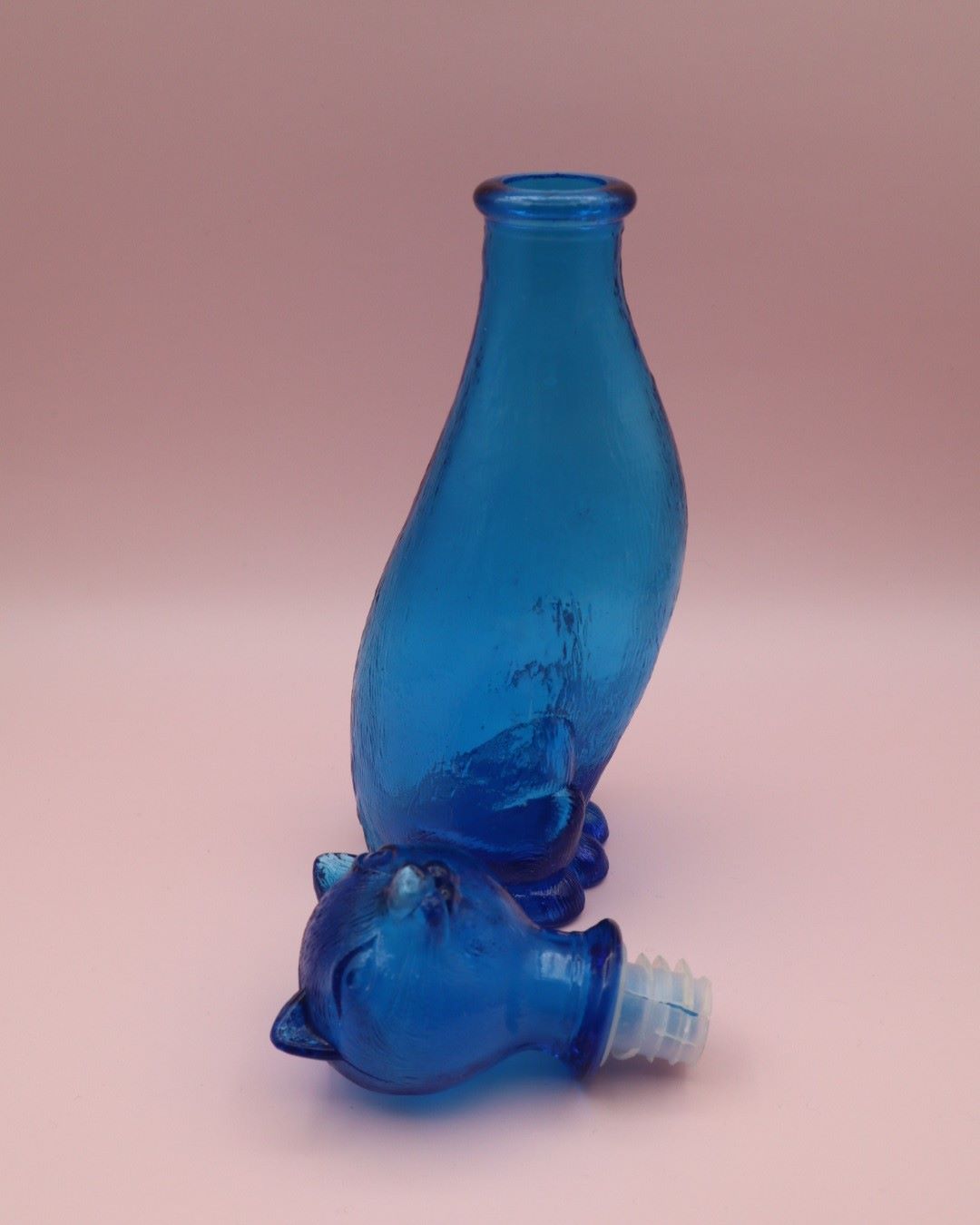 Empoli Glassworks kissapullo, sininen